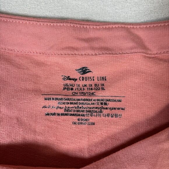 DCL Disney Cruise Line Disney Dream of Europe 2023 Minnie  Long Sleeve Sz 1X NEW - Picture 2 of 9